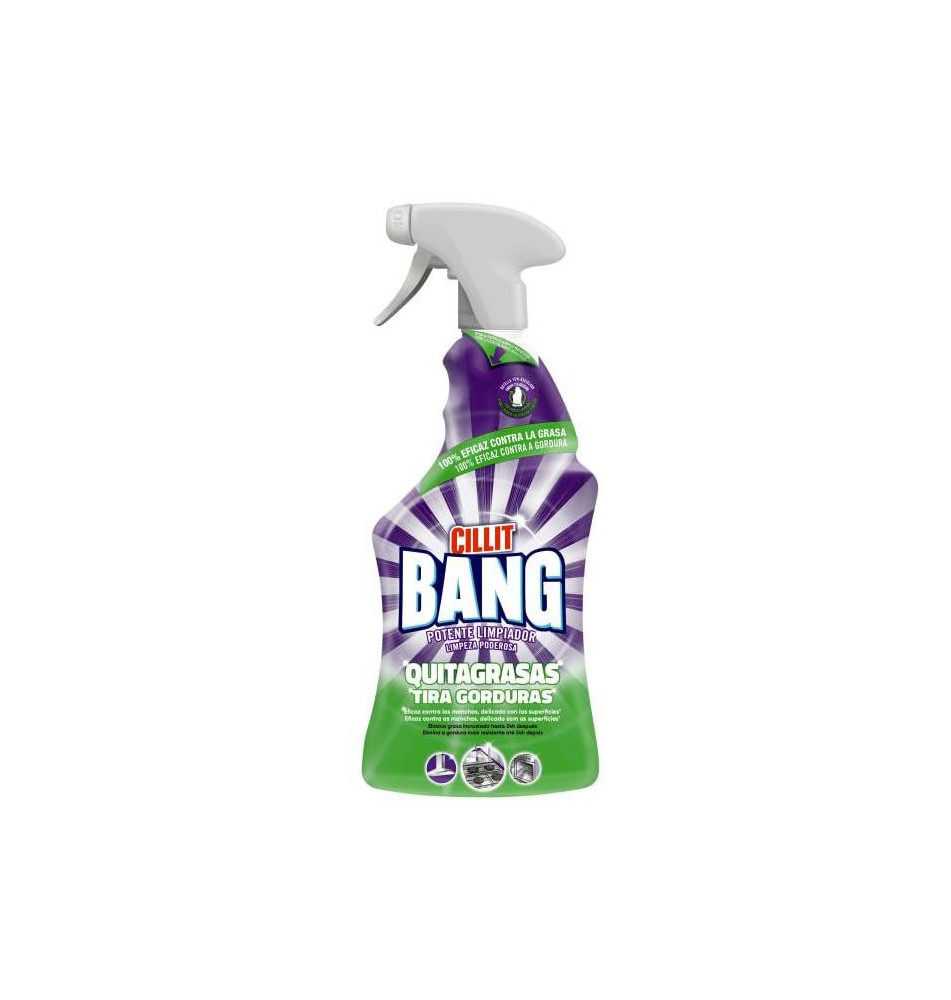Cillit Bang Spray Expert Dégraissant- Nettoyant Multi Surface sans frotter 750ml