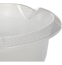 Bassine björk PP ronde D 28cm 3,5 litres transparent naturel