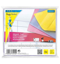 Lot de 6 Chiffons multi-usages non-tissé 34x38cm