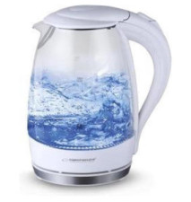 Bouilloire électrique SALTO ANGEL 1.7 L Verre blanc avec lumière led