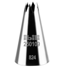 Douille de Patisserie Inox Etoile 9 mm