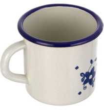Gobelet SENA en Acier émaillé 8cm Bleu
