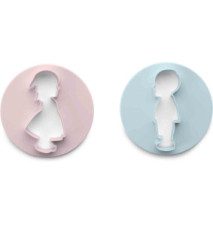 Emporte Pieces Plastique Garcon+Fille
