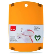 Planche à Découper Volaille, Plastique, Jaune, 33 x 23cm
