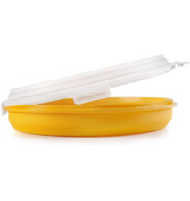 Boite à Tortilla en Plastique Diam 26 cm Orange