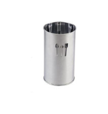 Porte-Ustensiles de Cuisine inox H 18 cm diam 10 cm