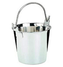 Seau 8,5 L Inox 26 cm