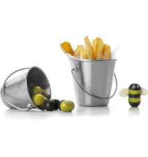 Seau Inox Diamètre 7,5cm Hauteur 9cm