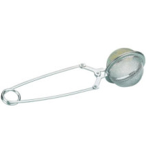 Pince Boule à Thé Acier Inoxydable Argent 12 cm