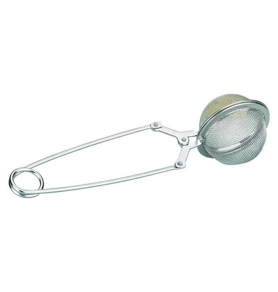 Pince Boule à Thé Acier Inoxydable Argent 12 cm