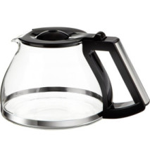 Verseuse Verre Graduée, 1,25 Litre Pour Cafetières à Filtres LOOK IV, Noir/Inox