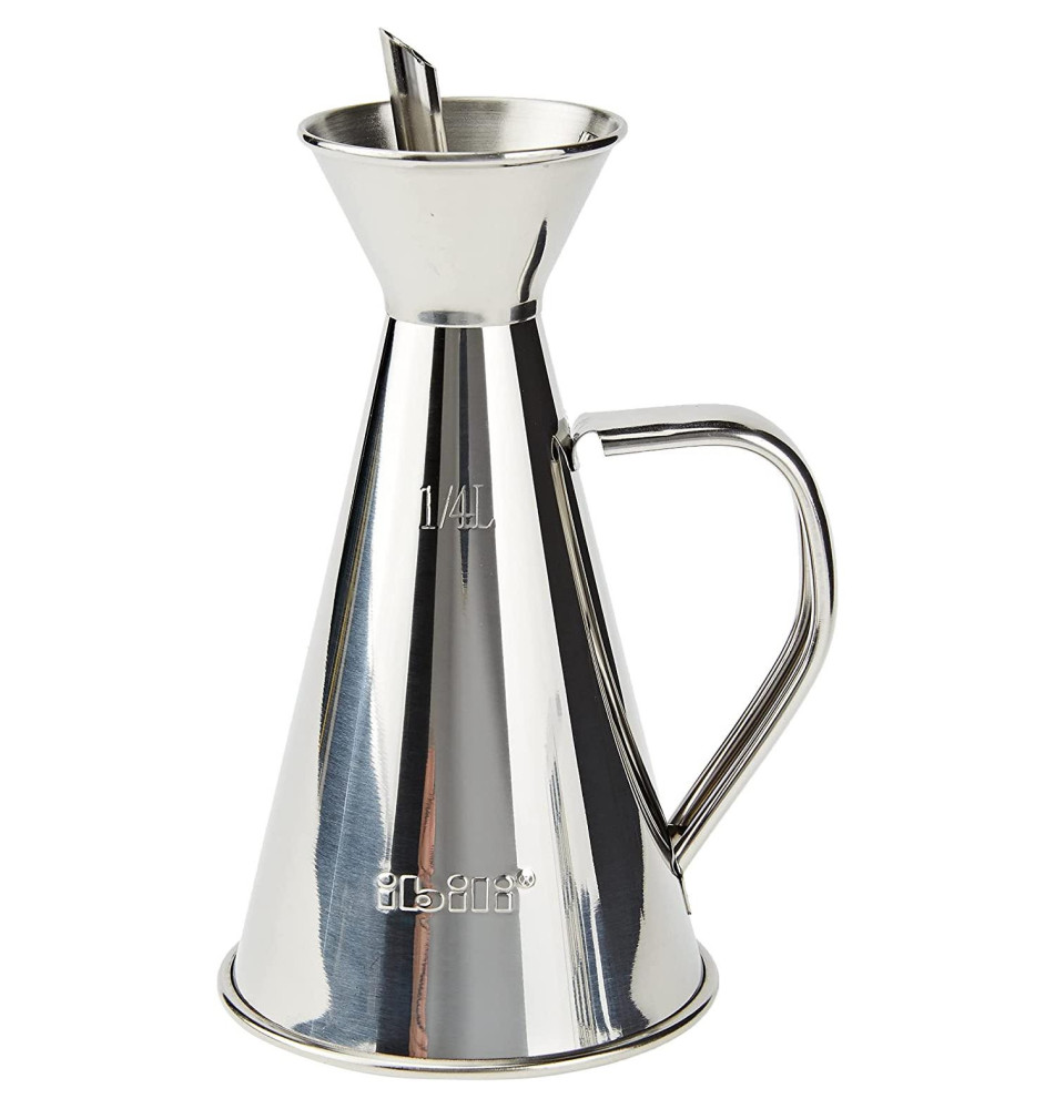 Huilier Anti-goutte Inox 250 ml