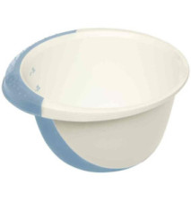 Bol mélangeur carlotta, 3,5 litres blanc / nordic-blue