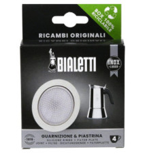 Joint Silicone et Filtre pour Cafetière Inox 4 tasses