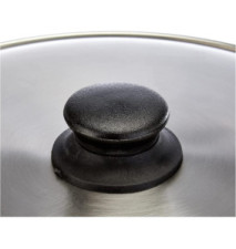 Couvercle retourne omelette / tortillas diam 30 cm inox