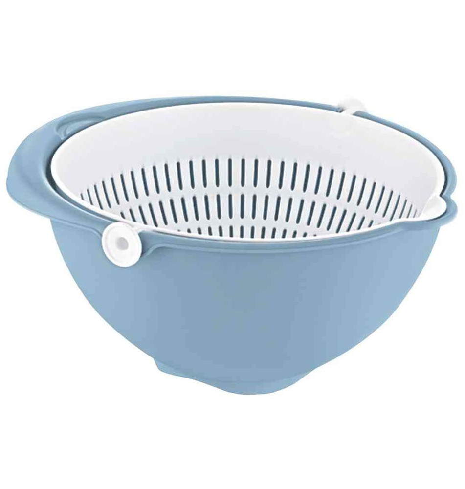 Bol passoire 2en1 stella, petit, nordic-blue
