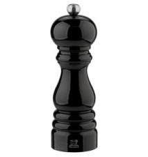 Moulin à Poivre Paris 18cm Hêtre Noir laqué