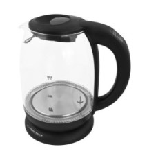 Bouilloire Electrique LOIRE en Verre avec Led et Régulateur de Température 1.7 l Noir