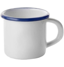 Gobelet Blanca Acier Emaillé 8 cm