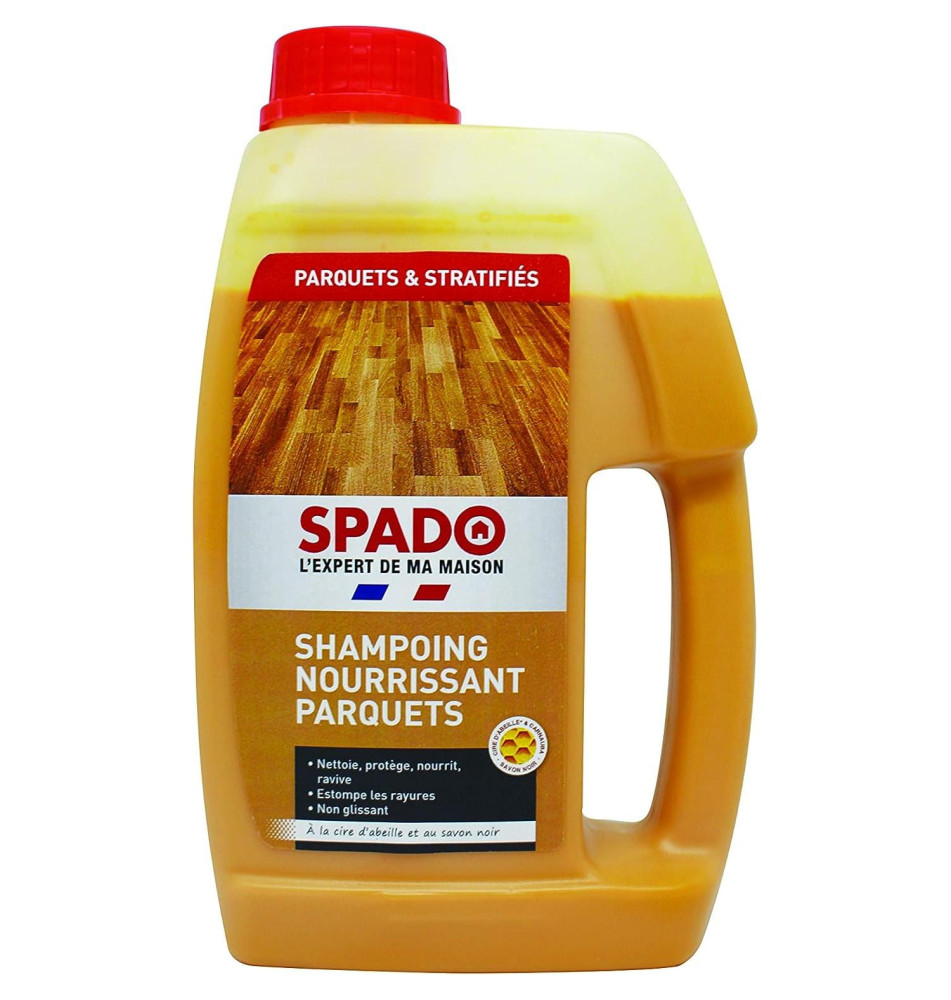 Flacon 1 l Shampoing Nourrissant 2 en 1 Parquets Cirés