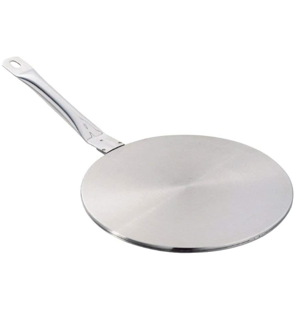 Adaptateur plaque induction - vitrocéramique Diam 14,5 cm inox 18/100