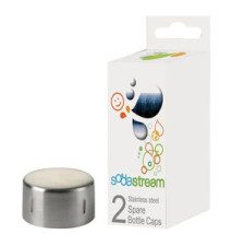 Lot de 2 Bouchons de bouteille en métal pour carafe SODASTREAM