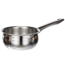 Casserole Bombée avec bec verseur Prisma 14 cm en Inox 18%