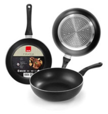 Poêle Wok INDUCTA Diam 28 cm Tous Feux spécial Induction