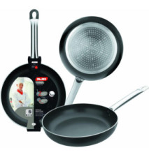 Poêle I-Chef 24 cm Aluminium - Manche inox - Induction
