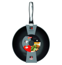 Poêle Wok Induplus aluminium Diam 28 cm