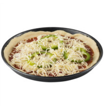 Plaque à pizza, diamètre: 280 mm, noir