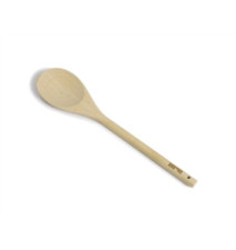 cuillere bois avec manche rond 25 cm