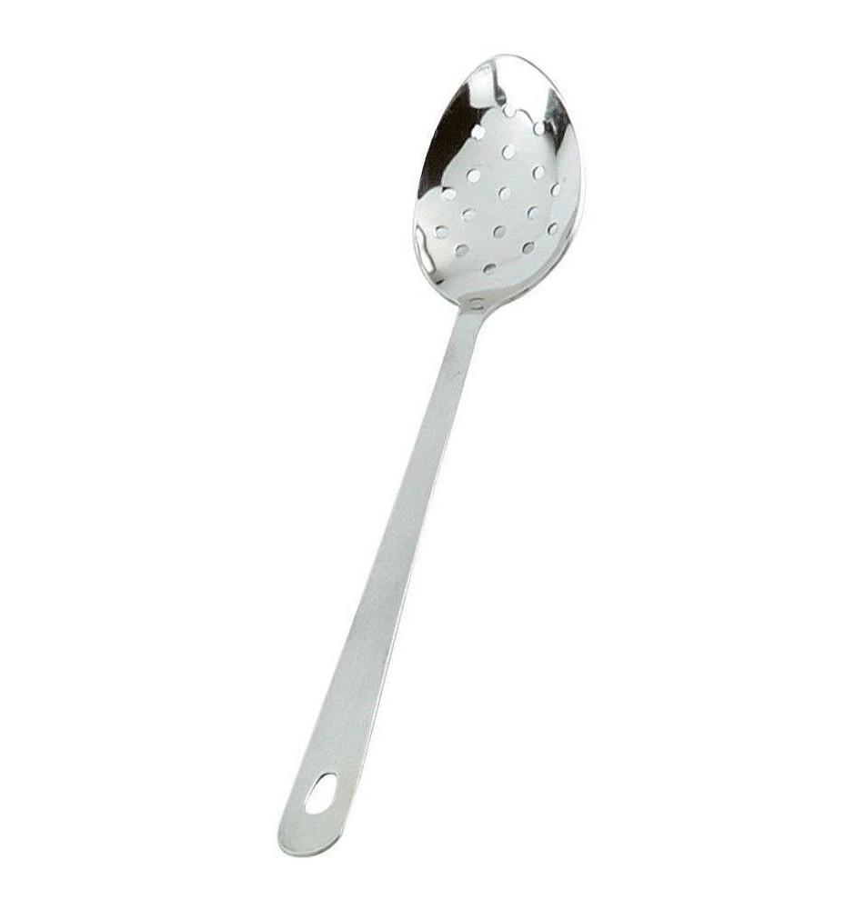 Cuillère perforée Acier Inoxydable Argent, 35 x 5 x 2 cm