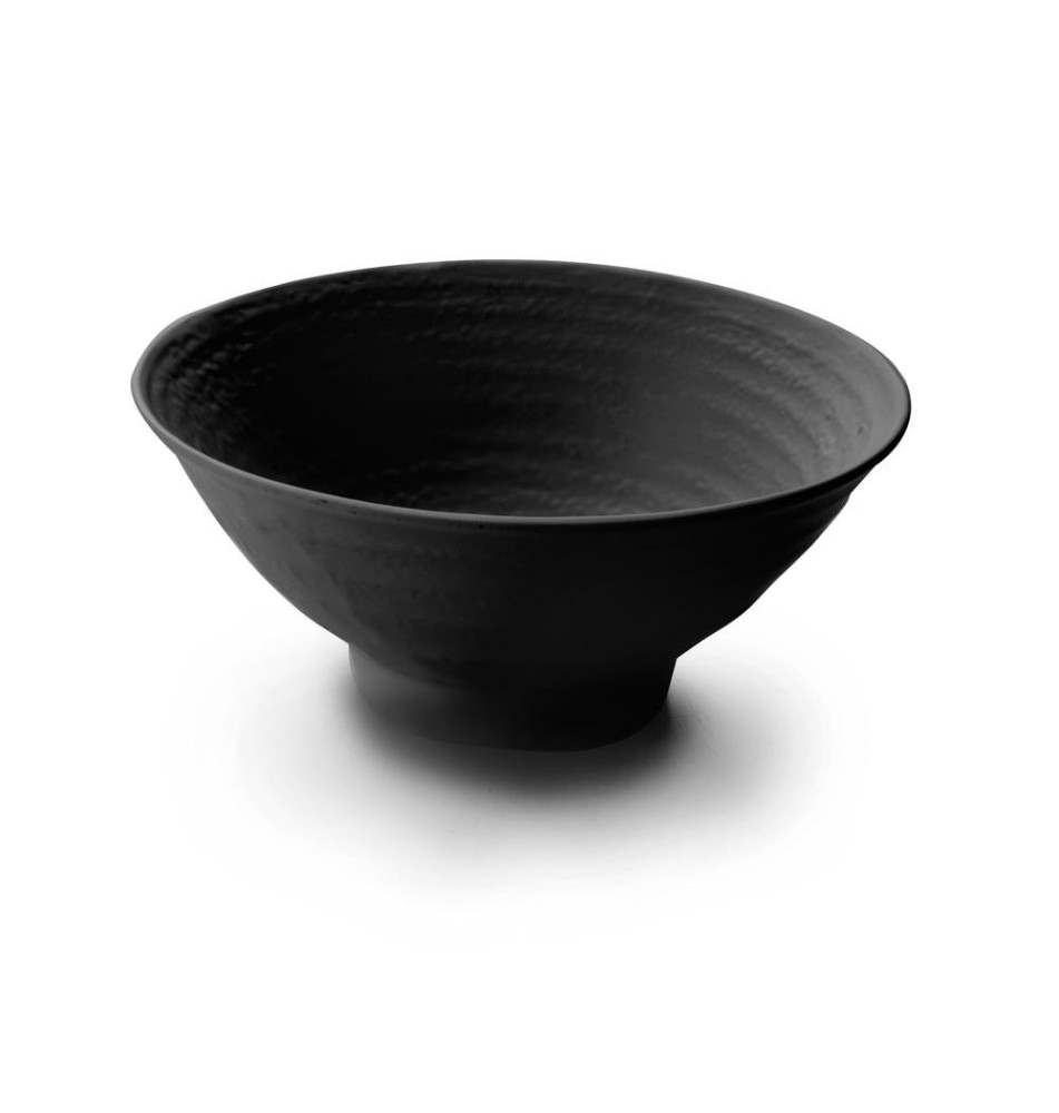 Bol en mélamine Rond 17 Ø - Noir
