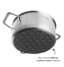 Dessous de Plat magnétique avec 4 aimants intégrés, sans BPA, 20 cm