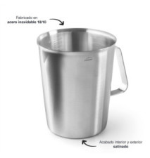 Pot Mesureur Inox 18/10 D 15cm 2 Litres