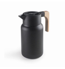 Pichet Isotherme WOOD Noir 1L