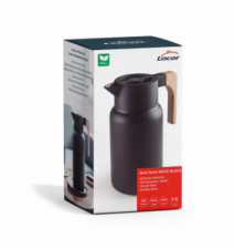 Pichet Isotherme WOOD Noir 1L