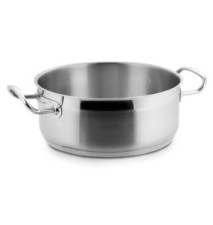 Marmite Basse Ronde Induction en INOX 18/10 - Ø 40 cm Eco Chef