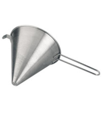 Passoire Filtre chinois avec tige avec languette Diam 18 cm Inox 18/10