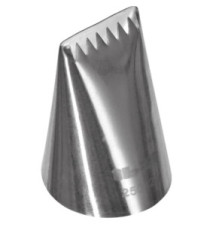 Douille de pâtisserie inox tressage 20 mm