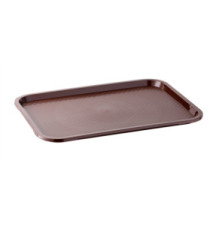 Plateau self-service, (L)410 x (P)305 mm, marron