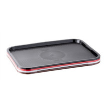 Plateau self-service, (L)450 x (P)355 mm, gris