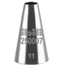 Douille de pâtisserie forme ronde lisse 7 mm