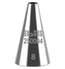 Douille de pâtisserie forme ronde lisse 4 mm