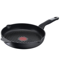 Poêle grill 26 cm en fonte d'aluminium antiadhésif, Thermo-Signal™ Induction
