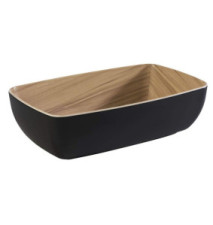 Coupe Bol FRIDA GN 1/4, 1,80 litre Aspect Bois Noir