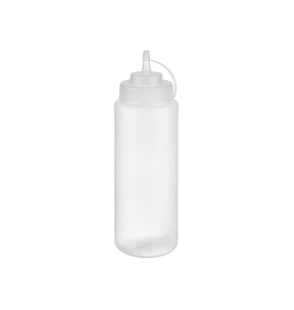 Bouteille Verseuse Souple à Compresser 1.025 ml Transparent