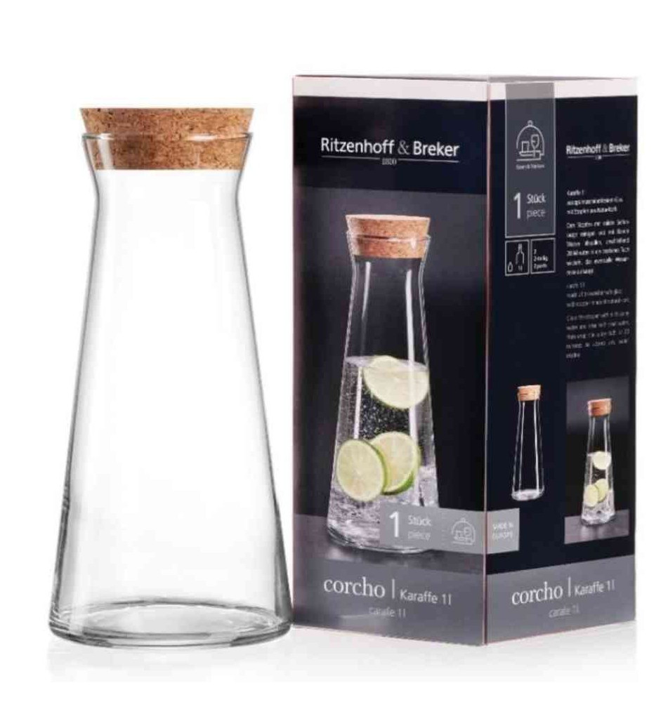 Carafe en verre CORCHO, 1,0 l