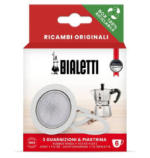 Boîte 3 Joints et un Filtre Cafetière Alu 6 tasses